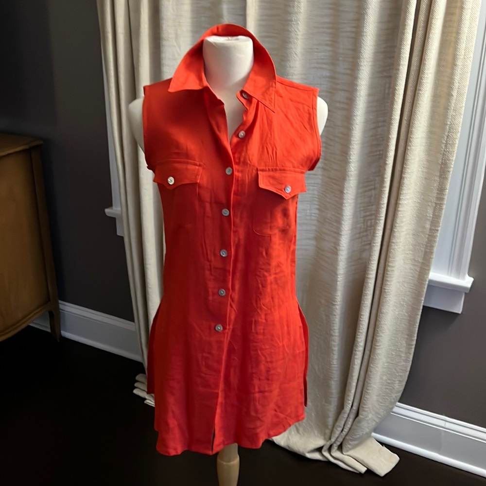 Hennes linen tunic size S